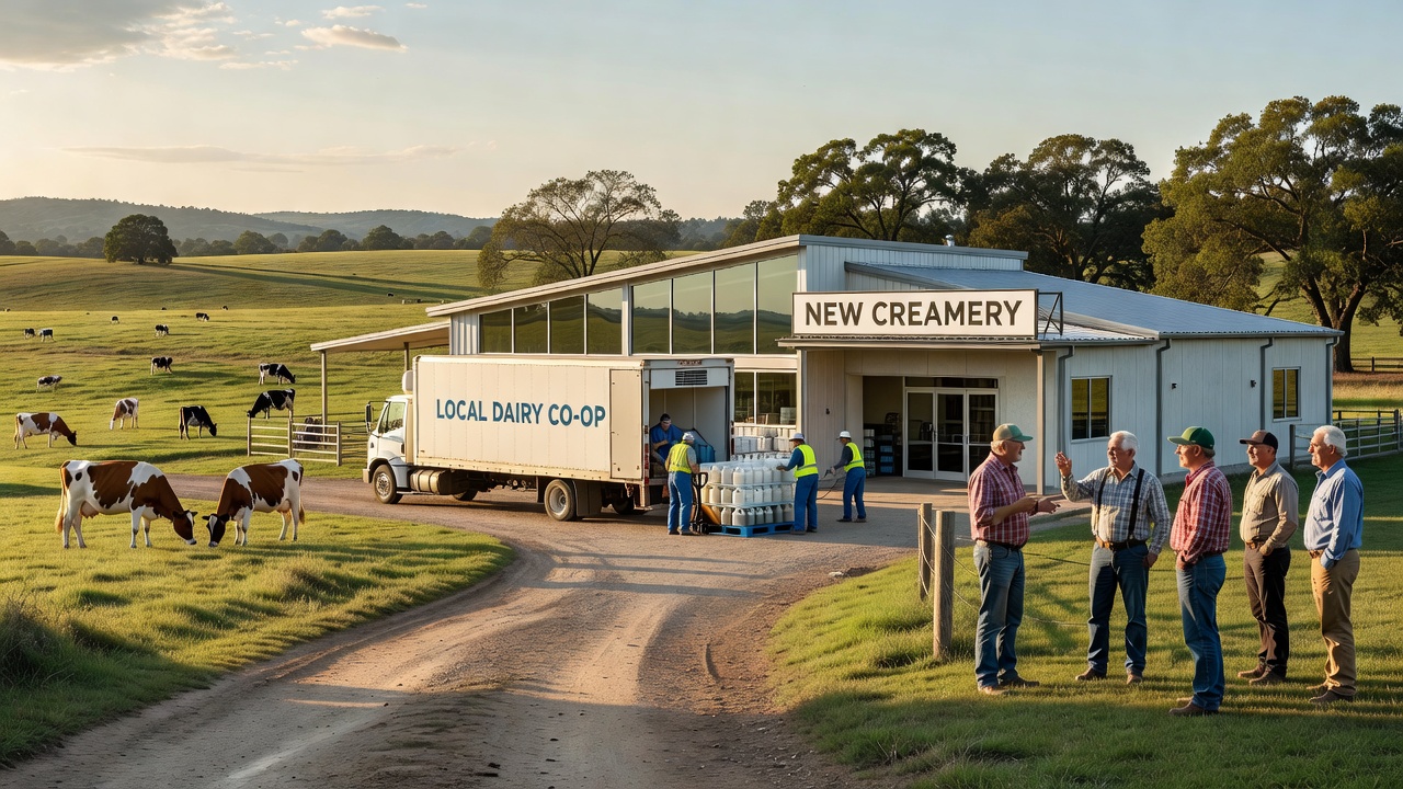 New Creamery Boosts Local Dairy Output